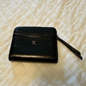 Hobo Bags Max Mini Bifold Wallet Black